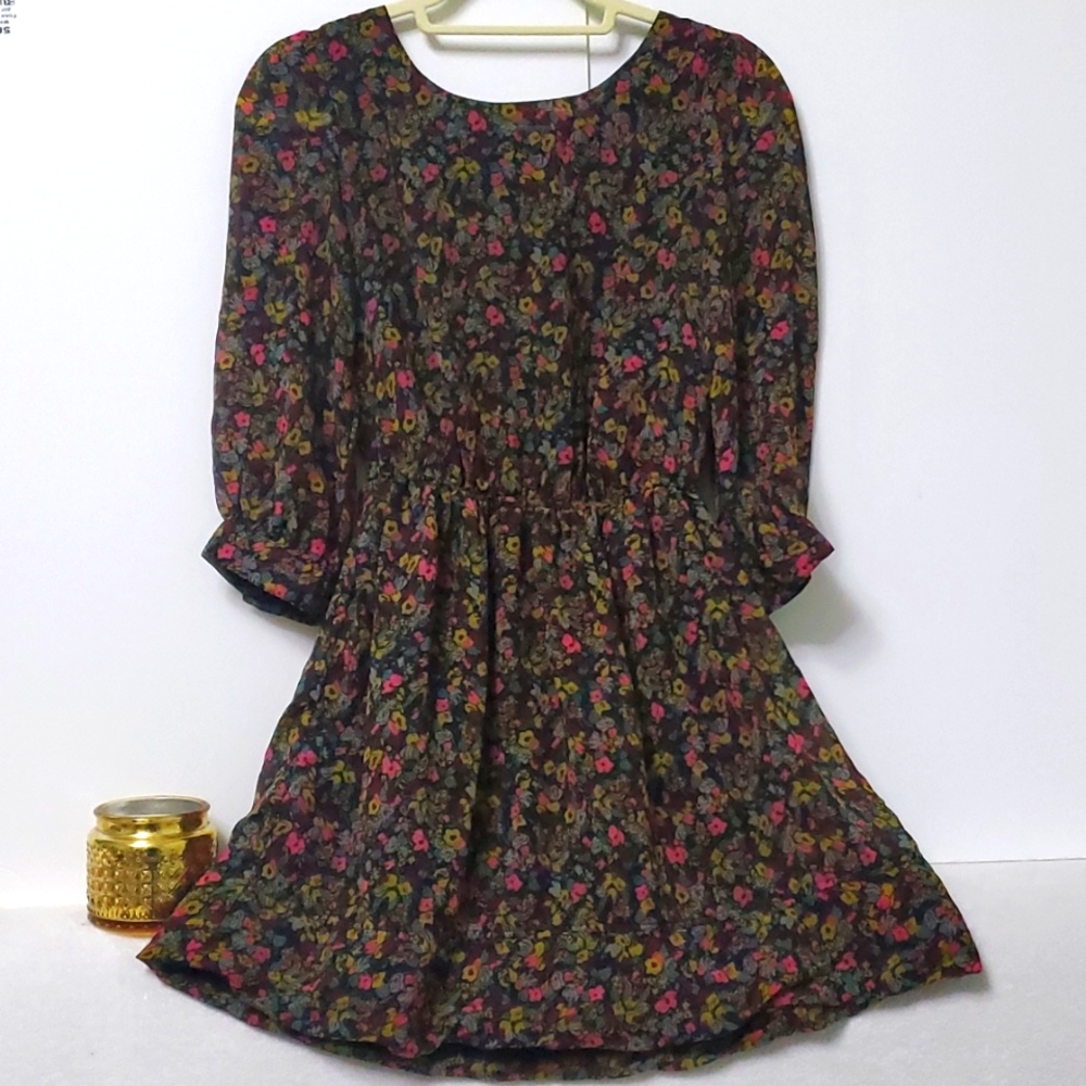 Women's Floral Midi Dress